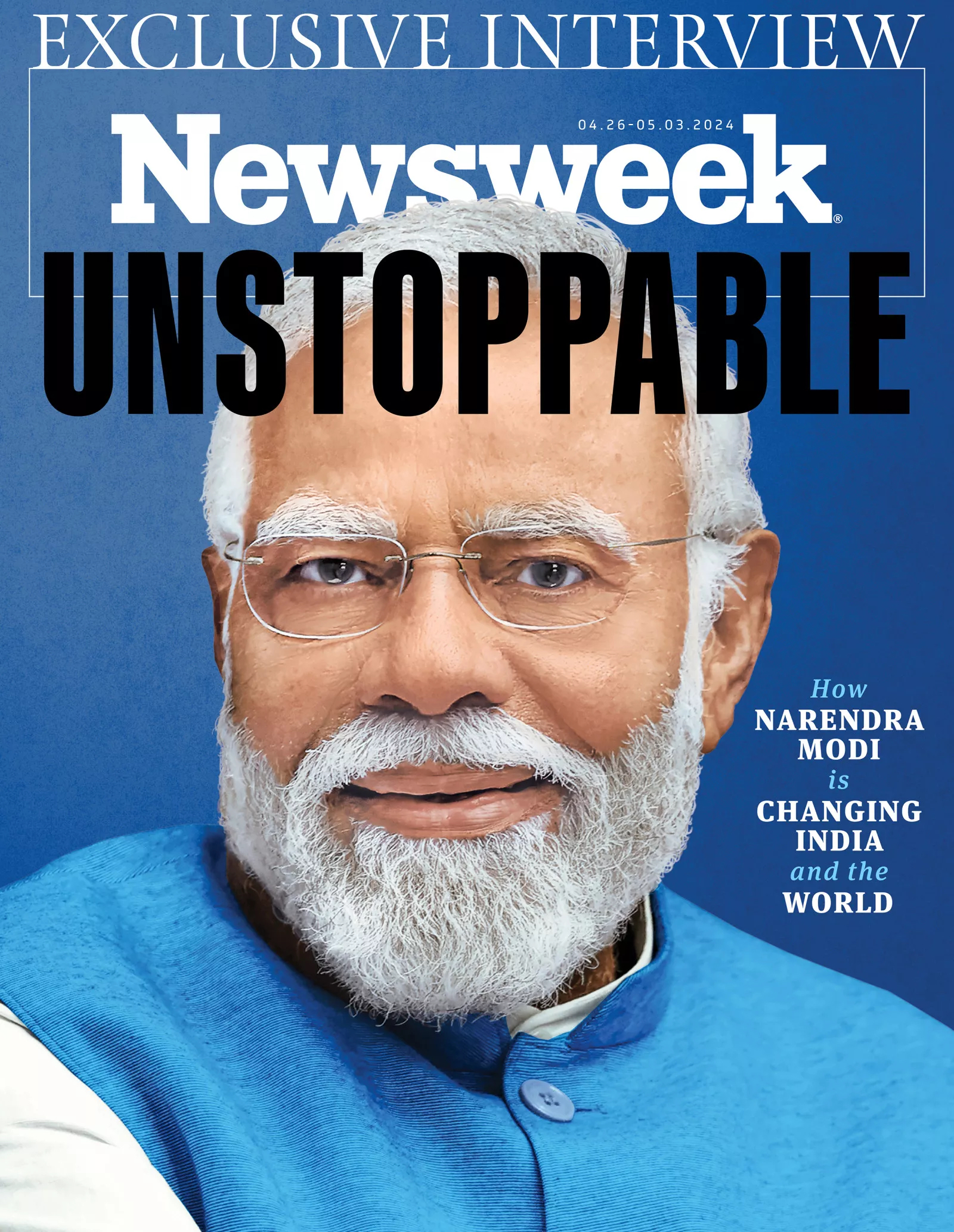 newsweek cover-modi